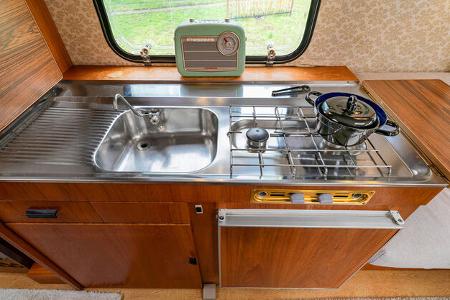 Hymermobil 550 - Spüle