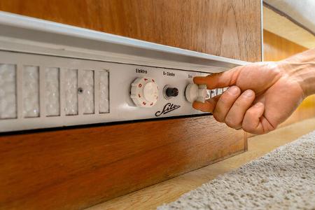 Hymermobil 550 - Kühlschrank