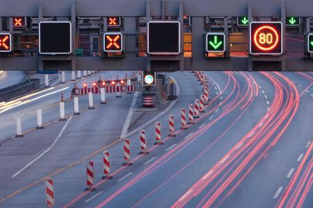 Schilderbrücke Autobahn