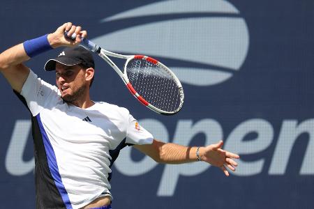 Letzter Grand Slam: Thiem gegen Shelton chancenlos