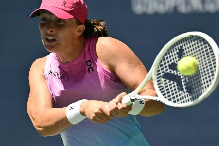 New York: Swiatek glanzlos - Osaka überzeugt