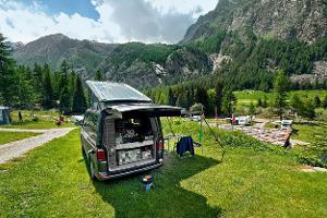 Italienische Alpen Aostatal 