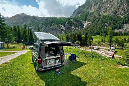 Italienische Alpen Aostatal 