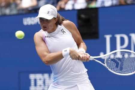 New York: Swiatek im Eiltempo in Runde drei