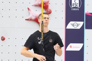 Speed-Klettern: Lucke verpasst EM-Bronze knapp