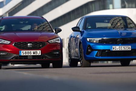 Opel Astra ST 1.5 Diesel, Seat Leon ST 2.0 TDI