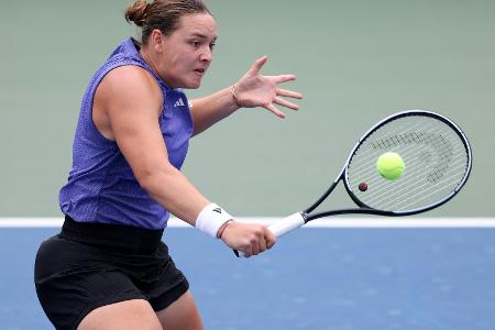 Aus in Runde drei: Niemeier gegen Zheng chancenlos