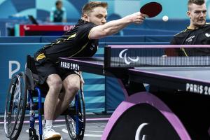 Tischtennis: Baus und Schmidberger verlieren Doppel-Finale