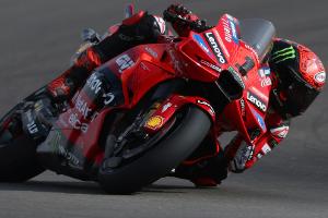 Nur Neunter im Sprint: Bagnaia verliert WM-Führung