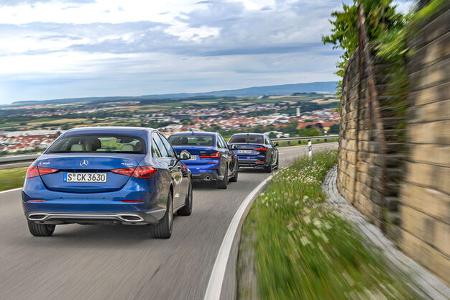 Audi A4, BMW Dreier, Mercedes C-Klasse