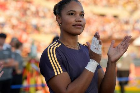 Olympiasiegerin Ogunleye Zweite beim ISTAF