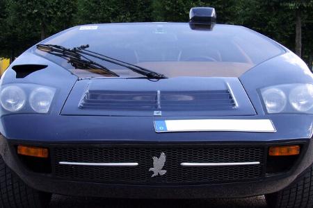 Isdera Imperator 108i, Mercedes C111, Rückspiegel, 01/2016