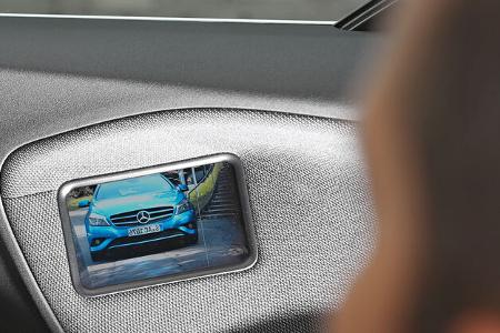 VW XL1, Rückfahrkamera