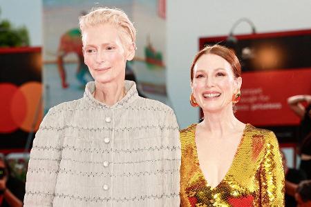 Tilda Swinton und Julianne Moore: Beifall-Rekord in Venedig