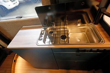 Küche, Herd, Spüle