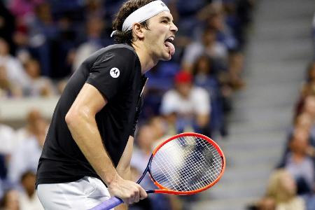 Fritz gar nicht schüchtern gegen Sinner