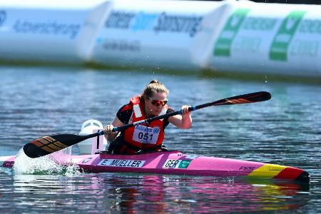 Kanu: Fahnenträgerin Müller, Adler und Laberer holen Bronze