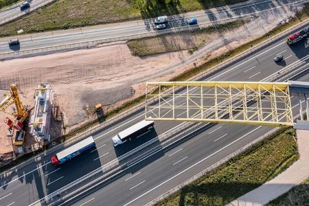 Overfly Autobahn Nürnberg