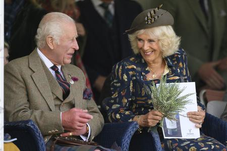 Am Samstag (7. September) kam König Charles mit Königin Camilla zum traditionellen Highland Gathering im Duke of Fife Memorial Park in Braemar.