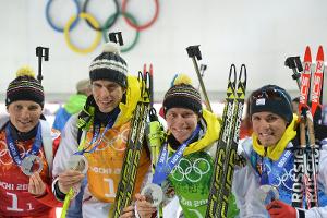 Einspruch abgewiesen: Deutschen Biathleten winkt Sotschi-Gold