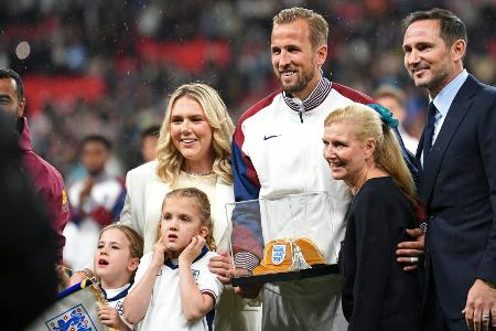 100. Länderspiel: Goldene Kappe für Harry Kane