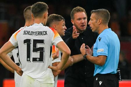 Elfer und Konter: Nagelsmann sauer auf Schiri Massa