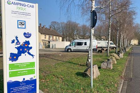 Camping-Car Park, Stellplatz 