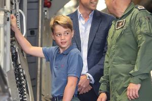 Mit elf Jahren: Prinz George lernt Fliegen