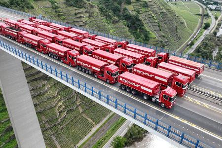 Moseltalbrücke Belastungstest