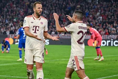 FC Bayern vs. Zagreb: Noten und Einzelkritik - Am Dienstag bestritt Vincent Kompany mit dem FC Bayern sein erstes Champions-League-Spiel als Cheftrainer. Dort fertigte der Rekordmeister Dinamo Zagreb trotz einer Schwächephase nach der Halbzeit letztlich mit 9:2 ab. Alle Bayern-Stars in der Einzelkritik: