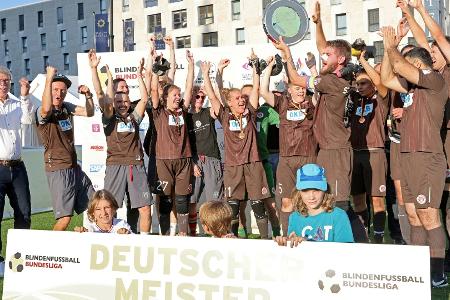 Blindenfußball: St. Pauli holt deutsche Meisterschaft