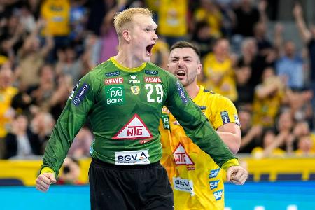 Handball: Löwen und Flensburg siegen weiter