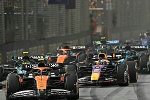 Norris fliegt zum Sieg in Singapur vor Verstappen