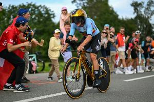 Favorit Evenepoel holt WM-Titel im Einzelzeitfahren