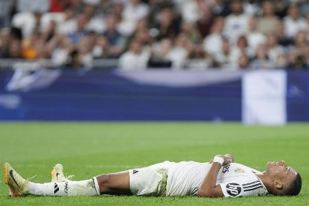 Madrid: Mbappe fällt mit Muskelverletzung aus