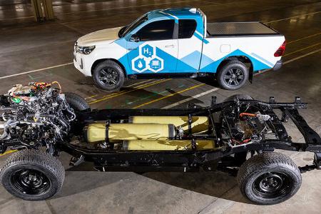 Toyota Hilux FCEV – Brennstoffzelle