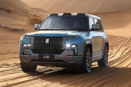 BYD Yangwang U8 Elektro-SUV mit Range-Extender