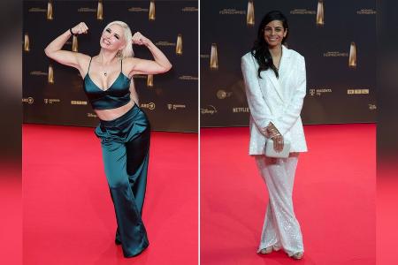 Deutscher Fernsehpreis 2024: Diese Promi-Damen setzten auf Hosen-Looks
