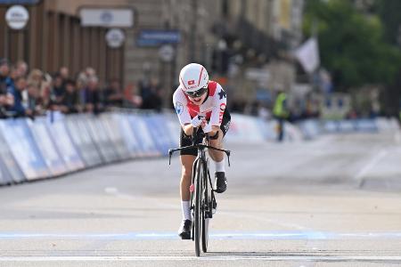 Rad-WM: Schweizer Juniorin in 