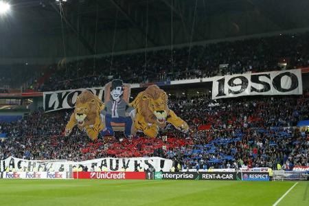 Europa League: Olympique Lyon - Ajax Amsterdam - Liegt bei dem Stadtnamen nahe: Lyon am 11. Mai 2017 als Löwenbändiger.