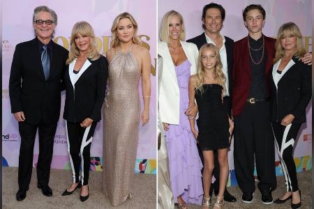 Besonderes Jubiläum ihrer Stiftung: Goldie Hawn feiert mit der Familie