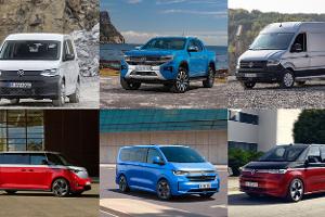 VW Nutzfahrzeuge Modellpalette