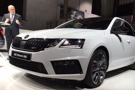 Skoda Octavia Facelift 2017 Weltpremiere Wien