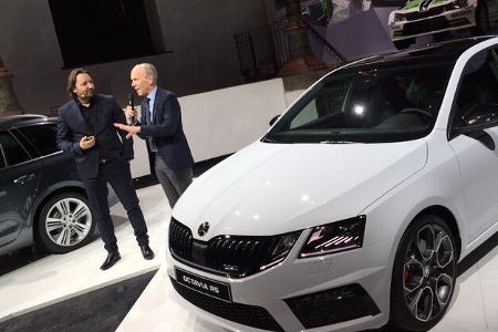 Skoda Octavia Facelift 2017 Weltpremiere Wien