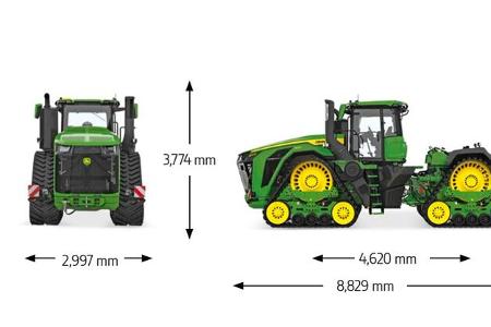 09/2024 John Deere 9RX Traktor Raupenschlepper