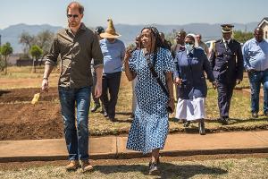 In Afrika: So läuft Prinz Harrys Solo-Reise