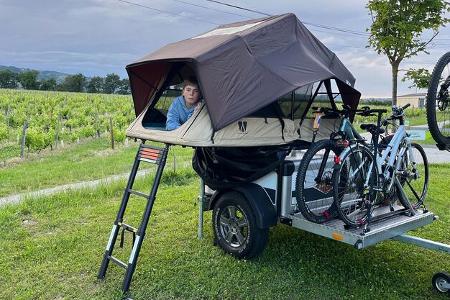 Sportcaravan Cube 1 Base, Vickywood Little Bamboo 125