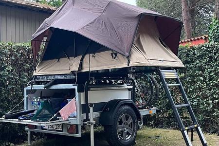 Sportcaravan Cube 1 Base, Vickywood Little Bamboo 125