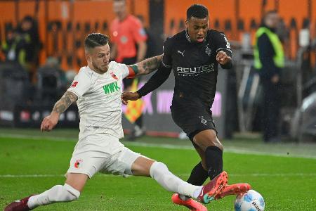 Kleindienst-Tor zu wenig: Augsburg schlägt Gladbach