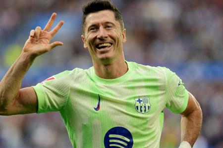 Lewandowski läuft heiß: Barca schlägt Alaves